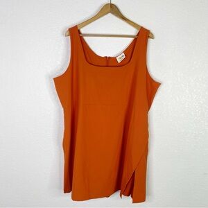 Alder Get Dirty Exercise Dress in Rusty Orange